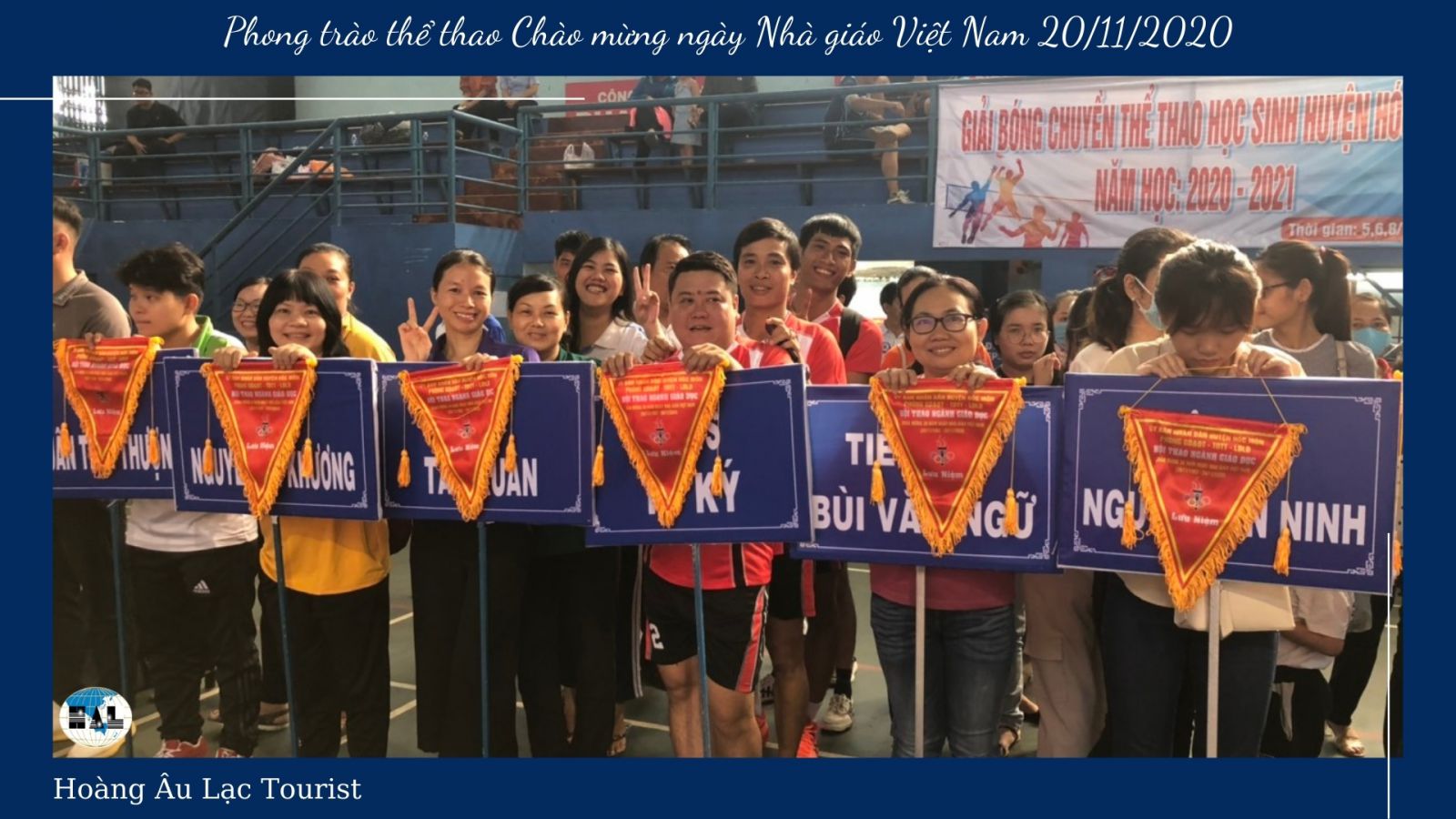 Hoàng Âu lạc và Phong trào thể thao Chào mừng ngày Nhà giáo Việt Nam 20/11/2020